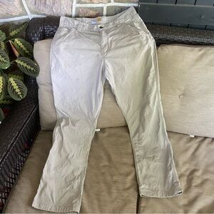 Carhartt men’s khaki work flex pants 33x32